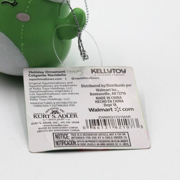 Squishmallows Maritza The Cactus 3" Hanging Christmas Ornament Kurt S. Adler NWT - Picture 4 of 7